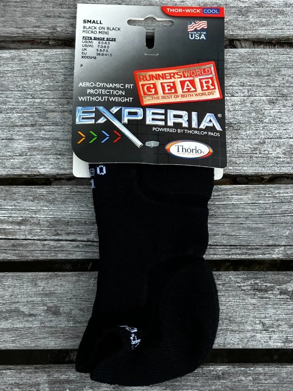 🆕 Thorlos Women's Experia Micro Mini Crew Running Socks - Small